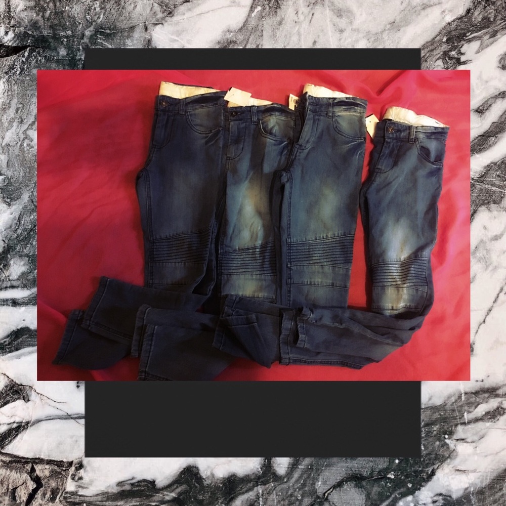 Bundle of Girl Jeans size 8